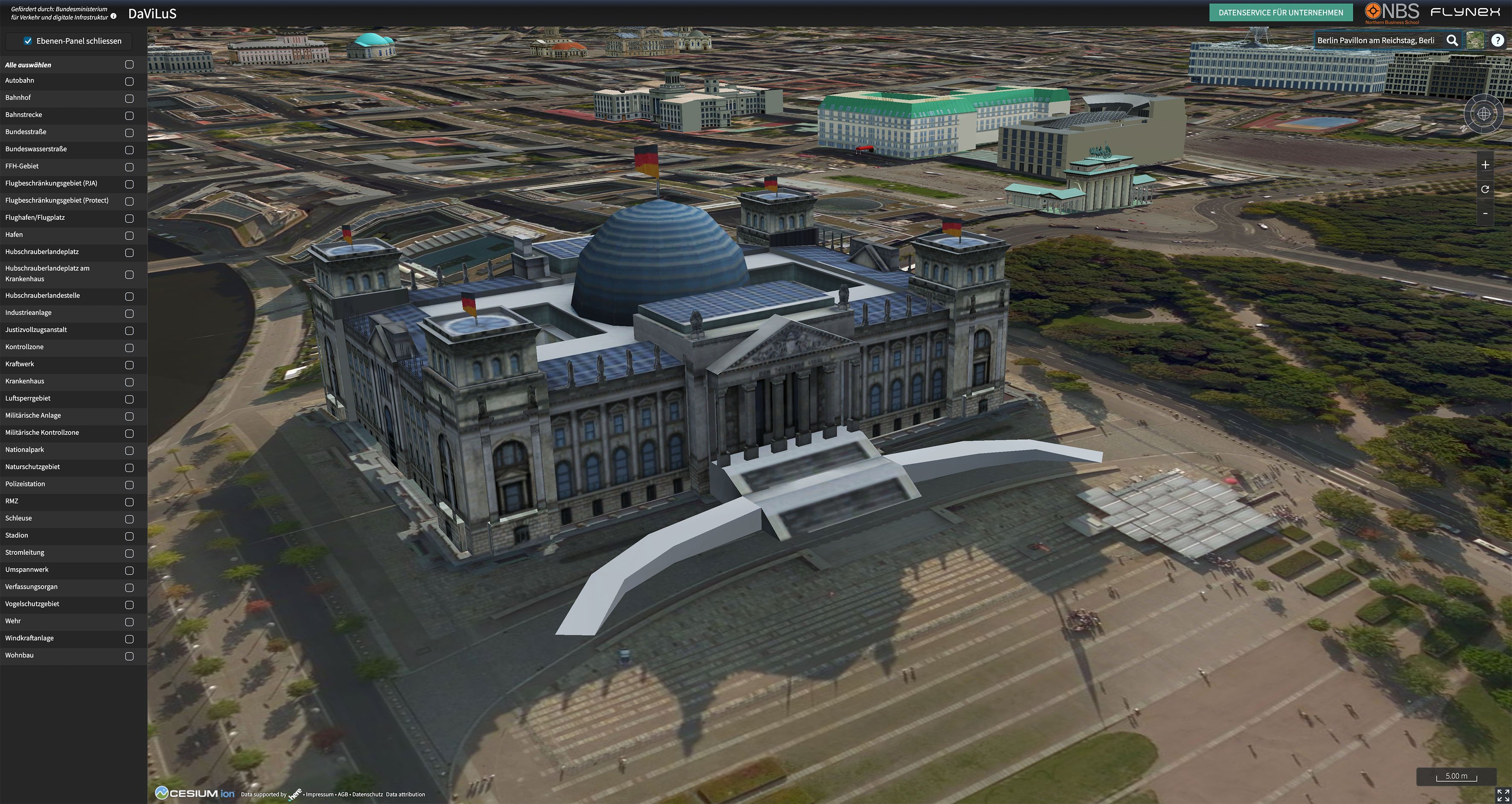 3. DaViLus Screenshot - Reichstag