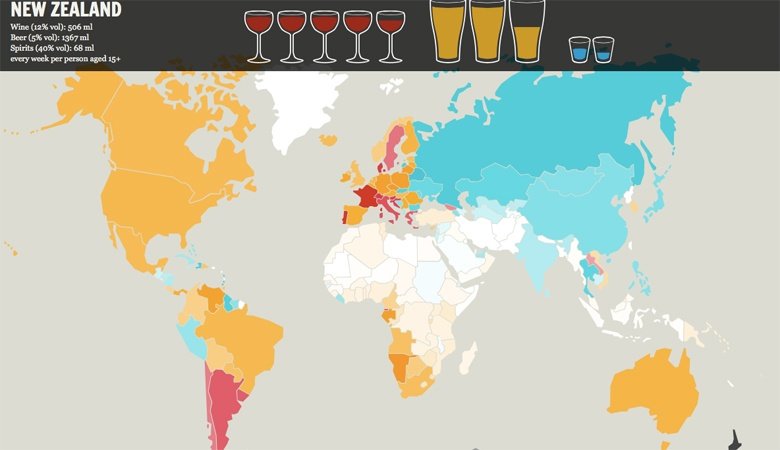 Alcohol Map