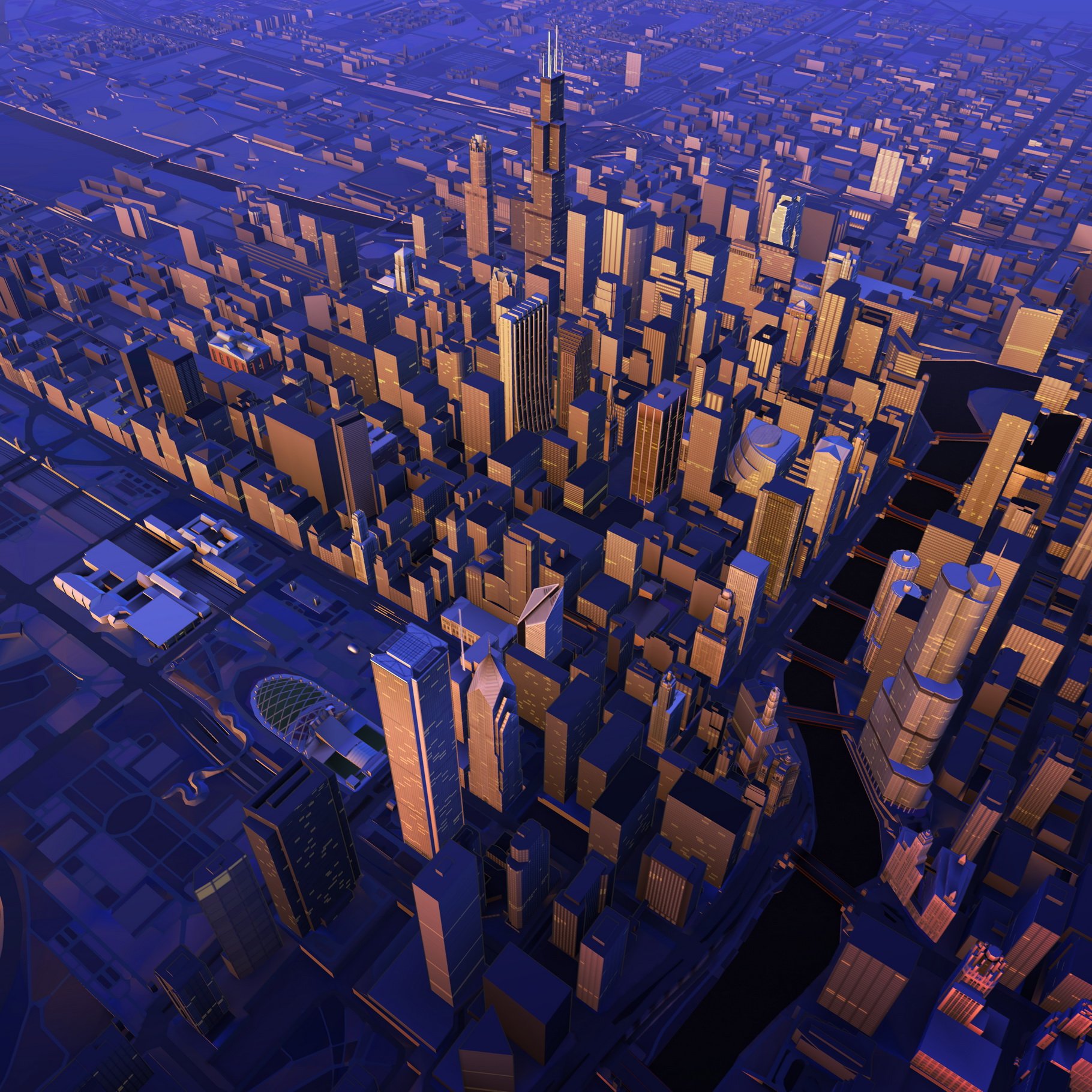 HERE Premier 3D Cities Chicago