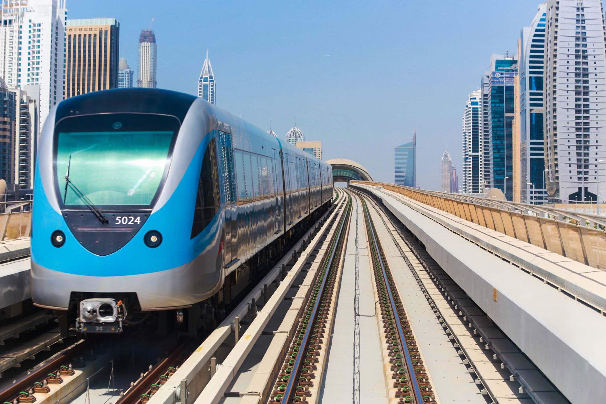 Dubai Metro Line Autonomous trains