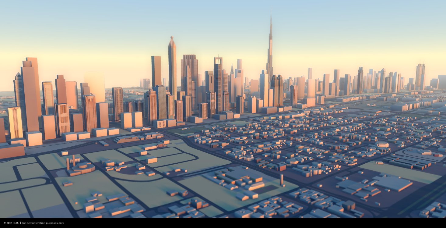 HERE Premier 3D Cities Dubai