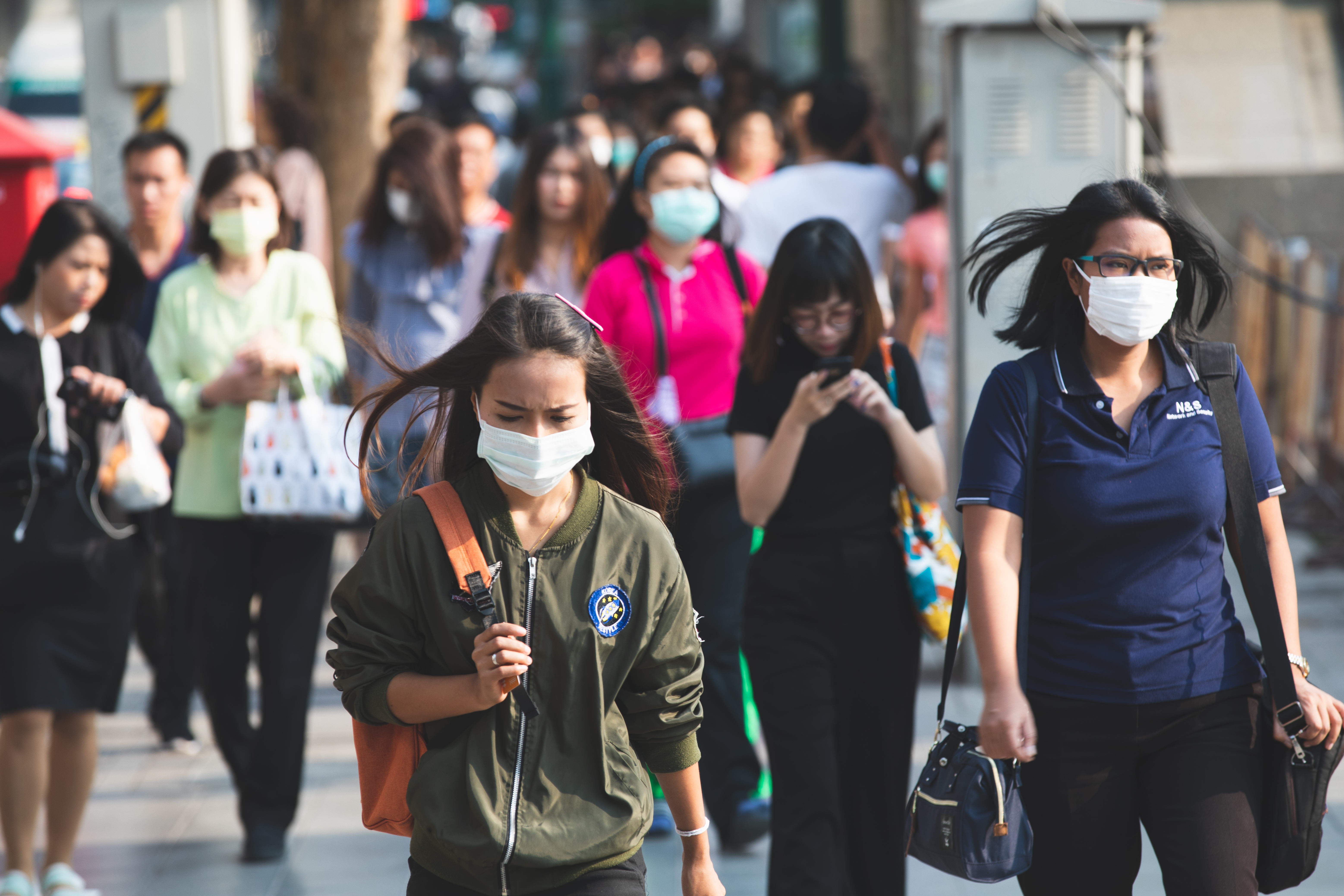 Face masks to protect from pollution