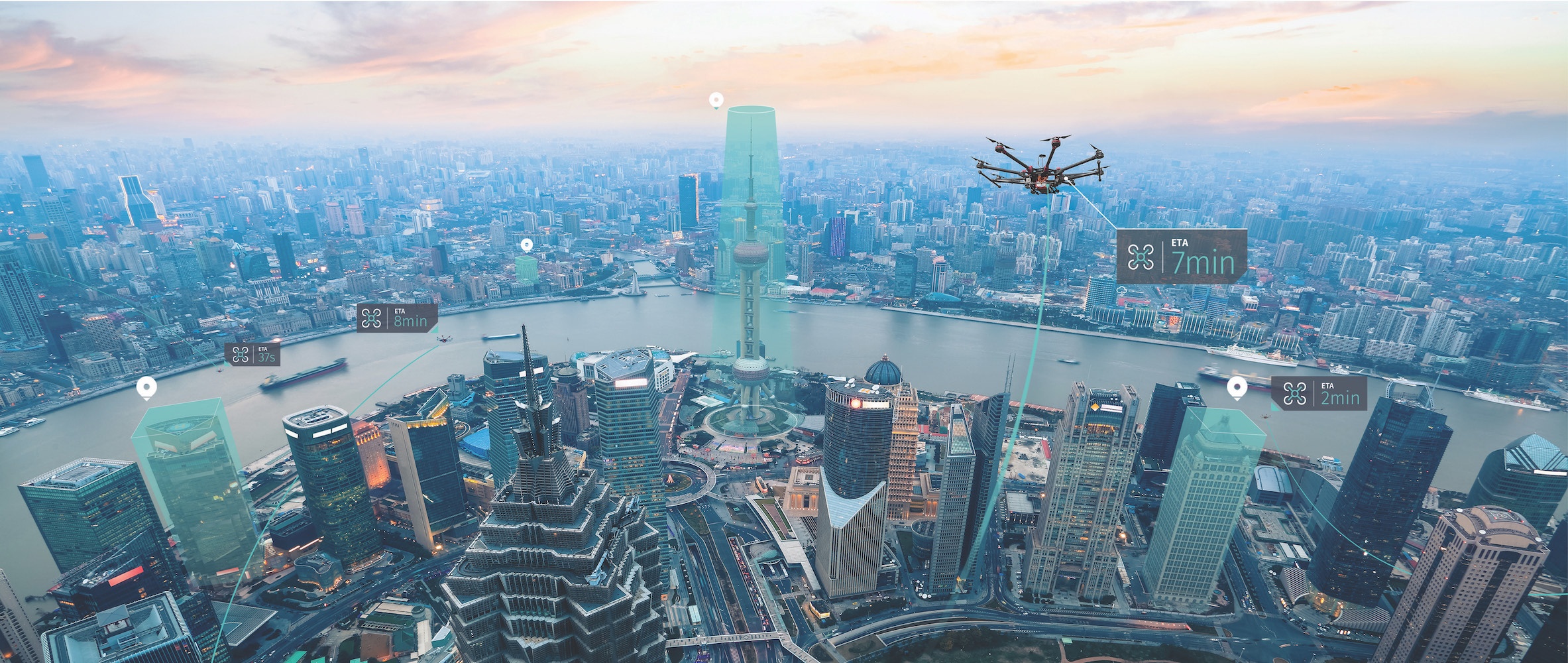 HERE and Unifly are mapping the airspace for drones, marking our no-fly zones such as airports, residential areas and sensitive government installations.jpeg