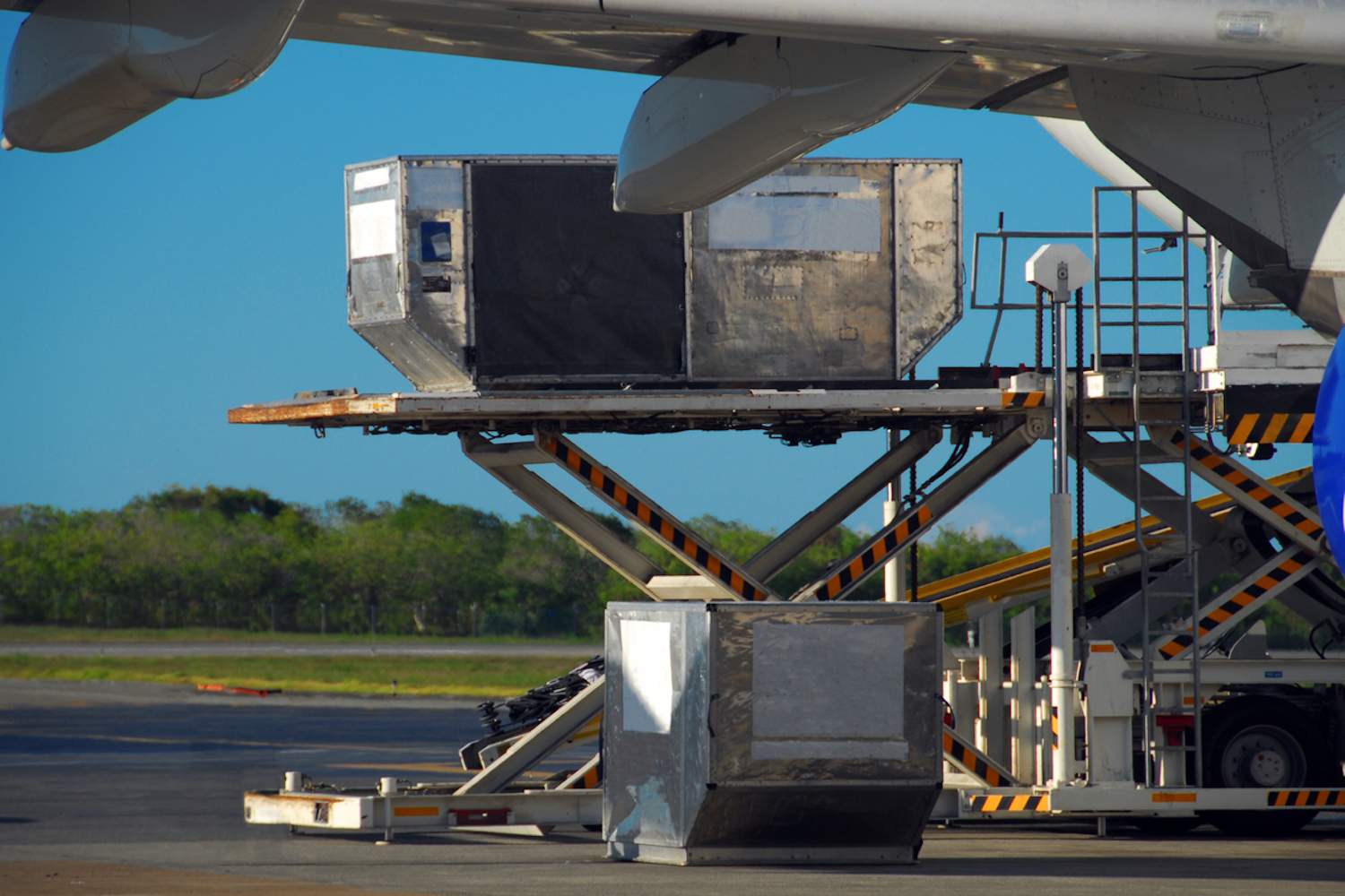 Cargo aircrafts carrying medical supplies during Coronavirus (COVID-19) Pandemic