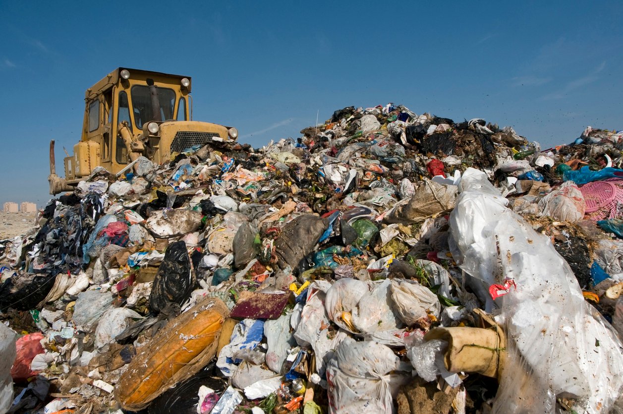 Plastic-Earth-Day-Dump-Landfill-Bulldozer-Garbage-Waste-Trash