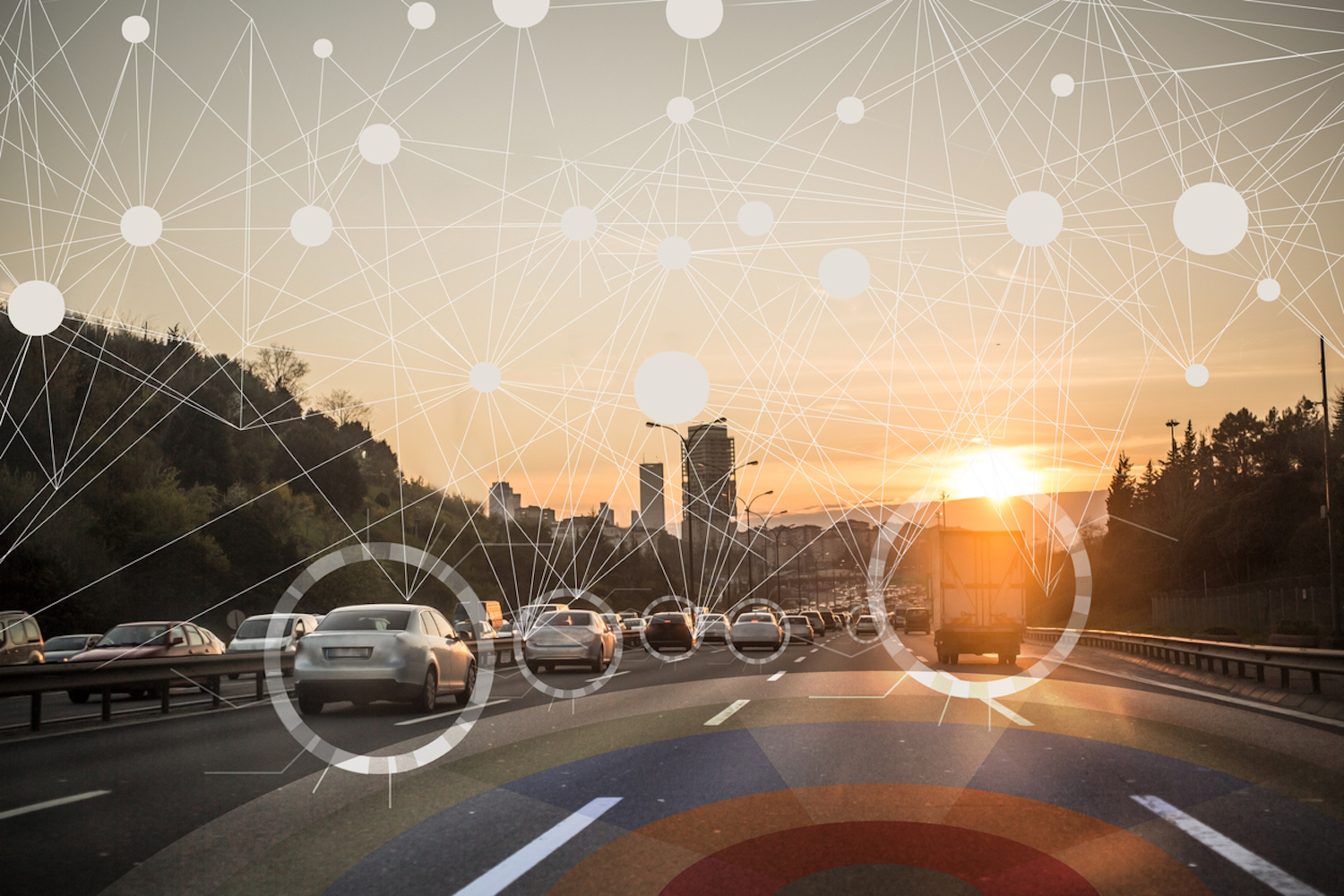 5G Technology for connected driving Autonomous Cars