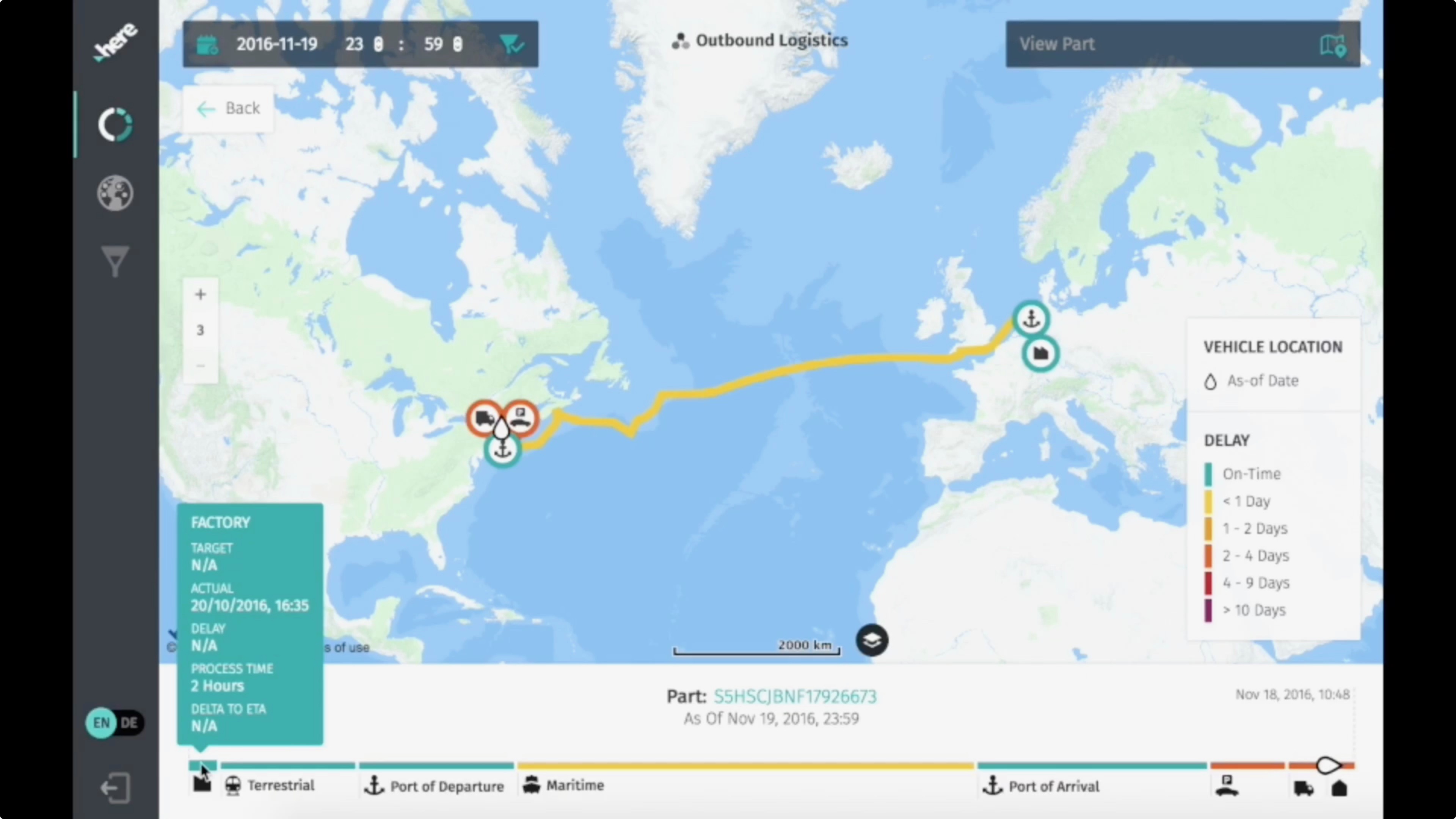 supply chain visibility map