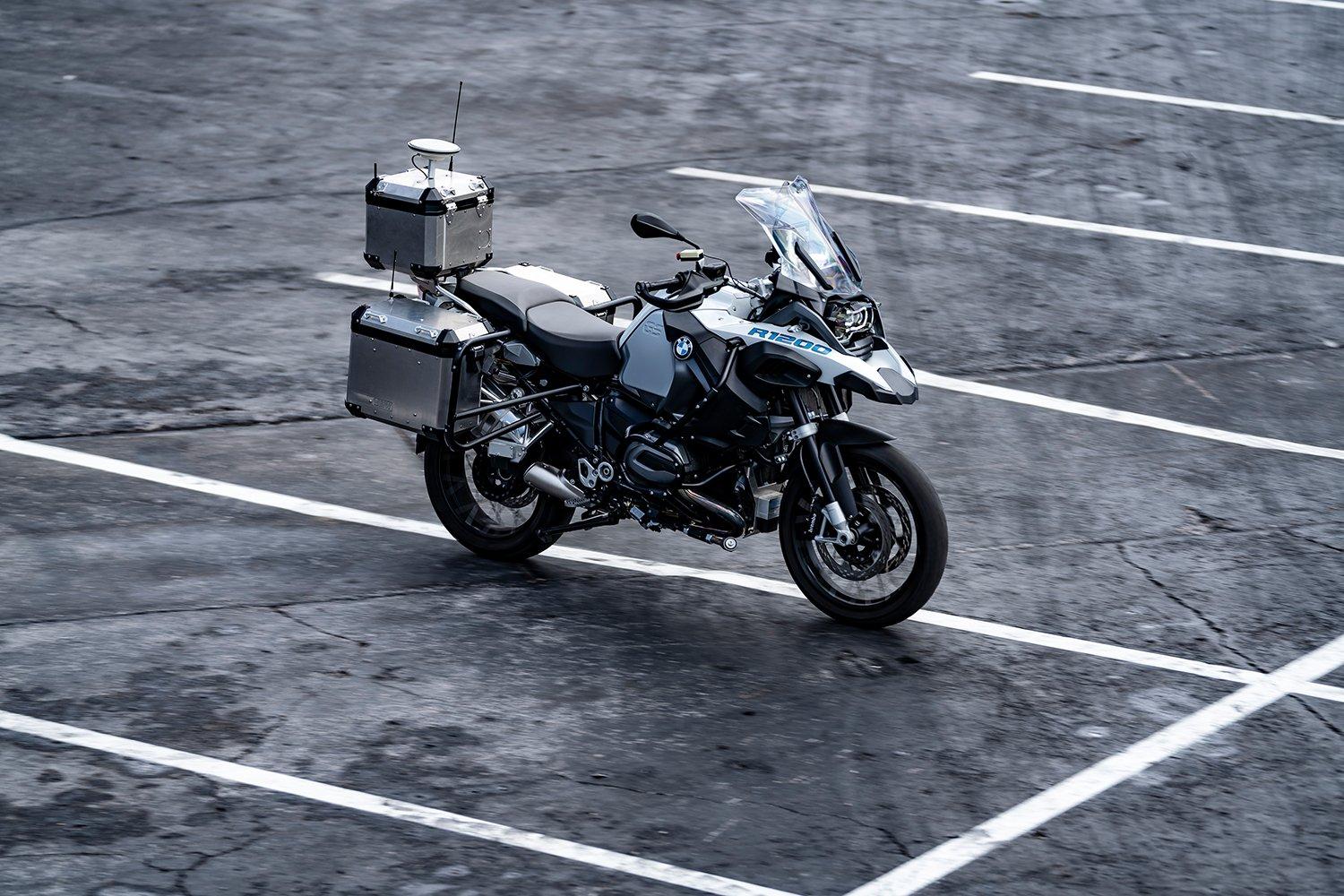 Self driving motorcycles are almost ready to go out for a spin