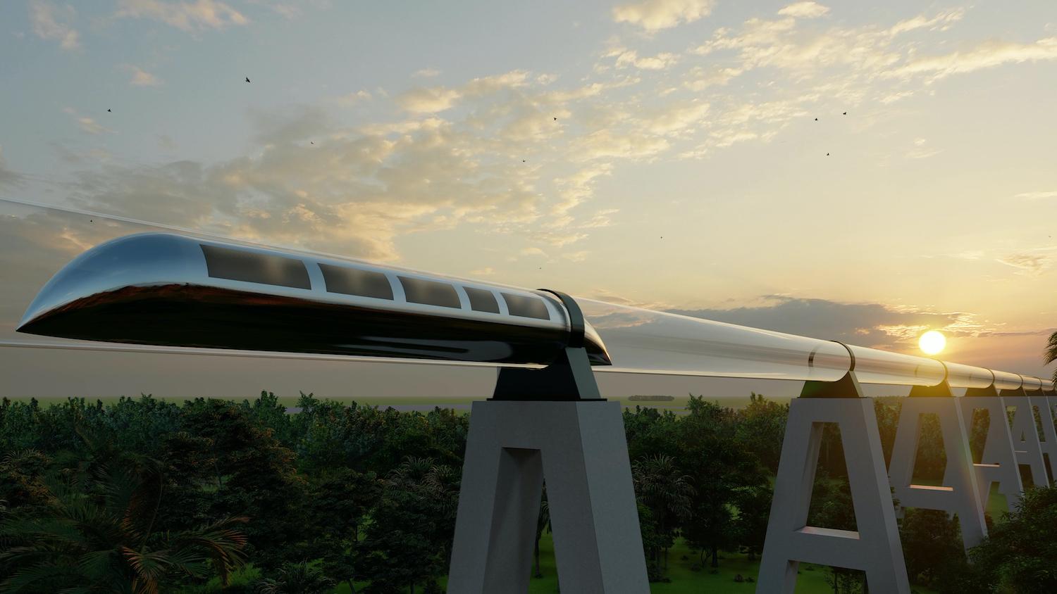 More than people, hyperloops can transport shipping containers and reduce  CO2