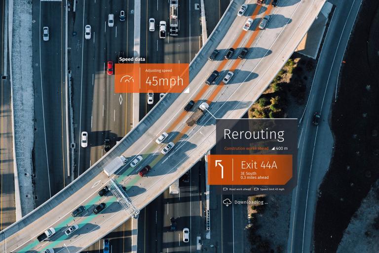 New Audi and Mercedes-Benz vehicles will hit the road loaded with HERE traffic data