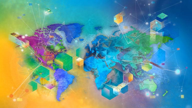 We contribute global maps and traffic services to power solutions from Esri