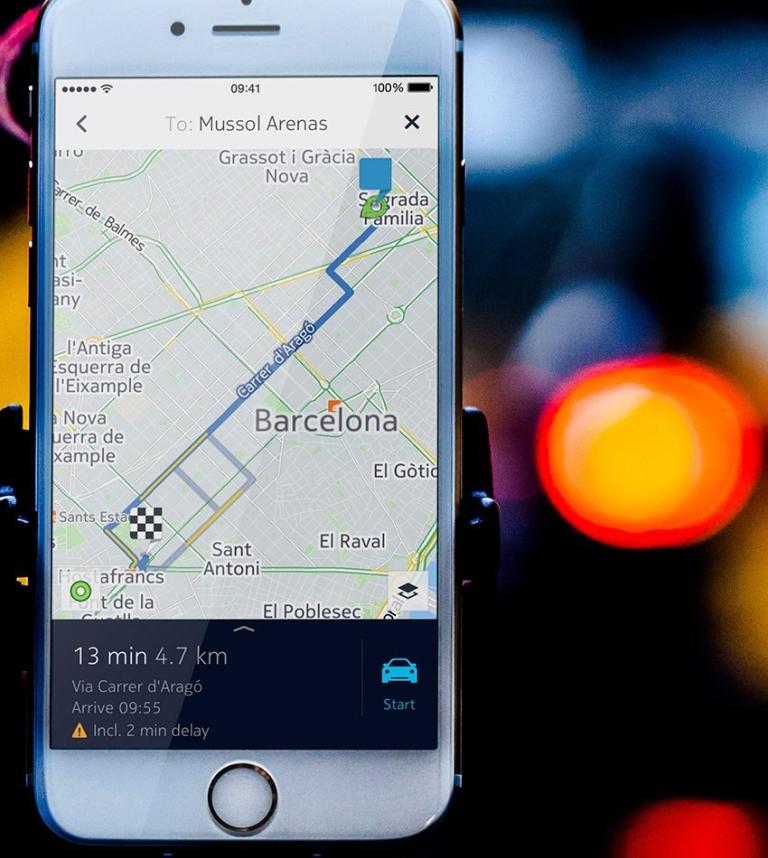 Turn-by-turn navigation with HERE for iOS