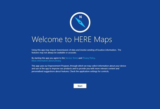 Getting started with HERE Maps for Windows 8.1