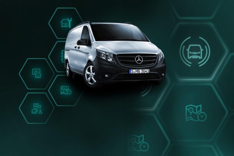 Mercedes PRO connect has the power of HERE location data