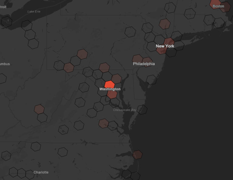 HERE Studio introduces Hexbins and Geocoding