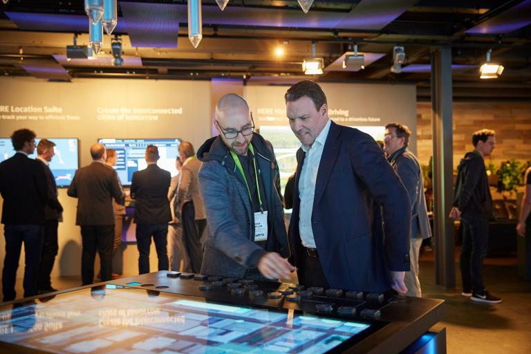 The design behind HERE at CES 2018