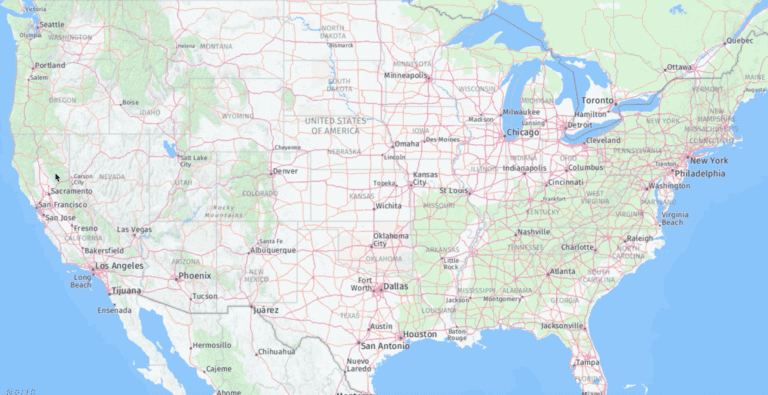 Highlight Regions of a Map with Angular and a Reverse Geocoder