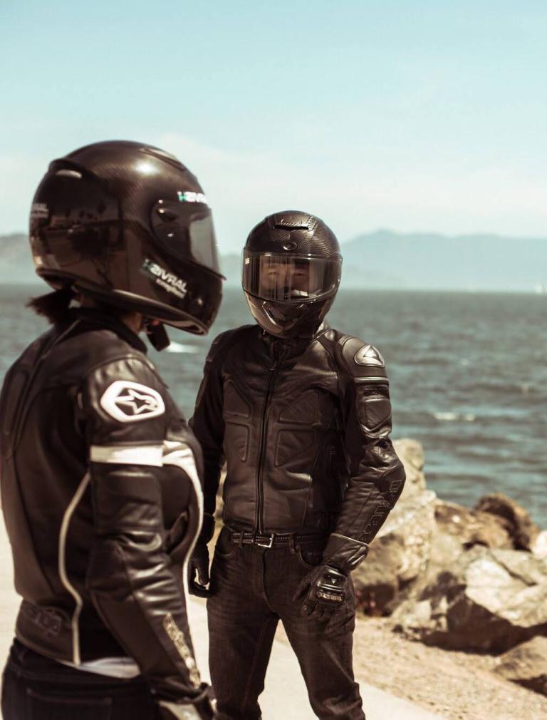 Introducing the smart motorcycle helmet of the near future