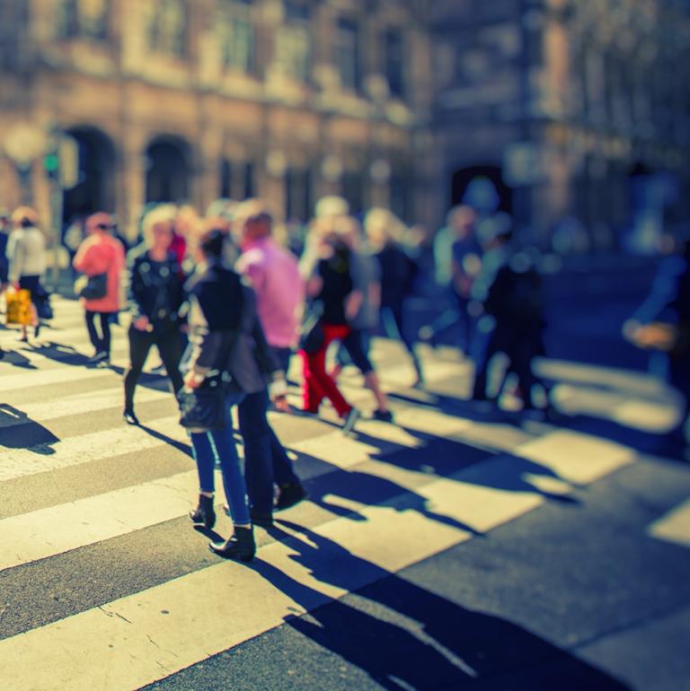 Can pedestrians rule the roads?