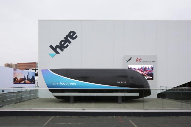 The experience of Virgin Hyperloop One with HERE