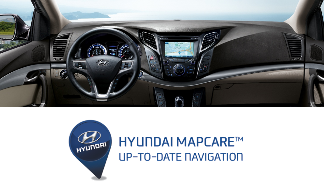 Hyundai offers drivers the latest HERE maps with free updates