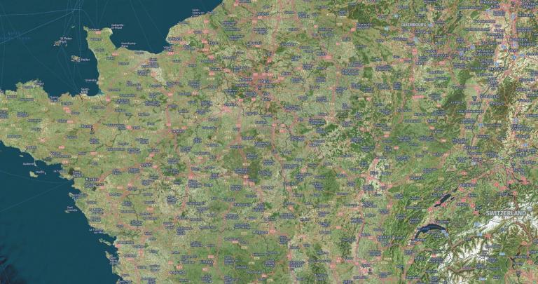 Our updated roadmap of France is the tool for your travels