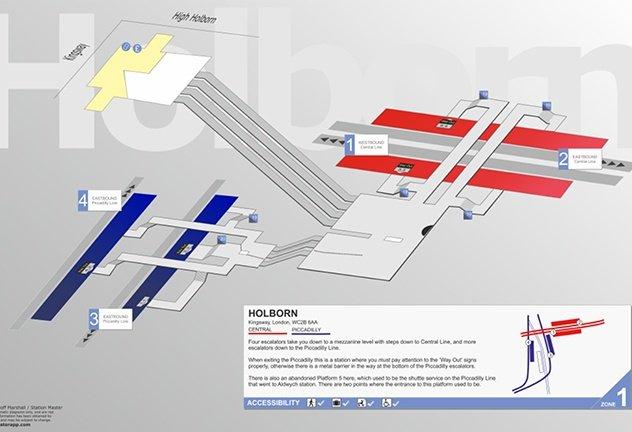 Master the London Underground with this insanely detailed app