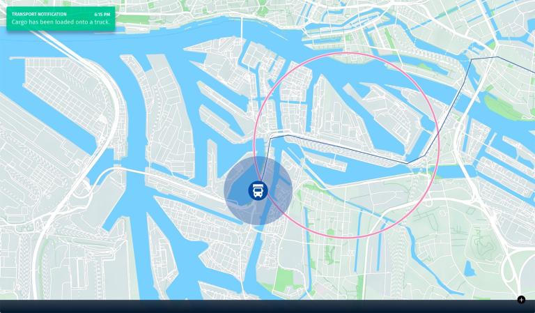 Never lose track of your products with HERE tracking