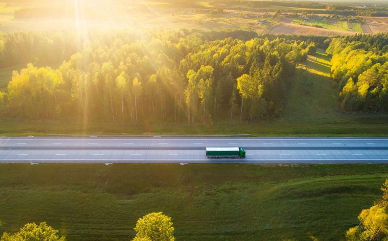 How will large trucks be fueled in the future?