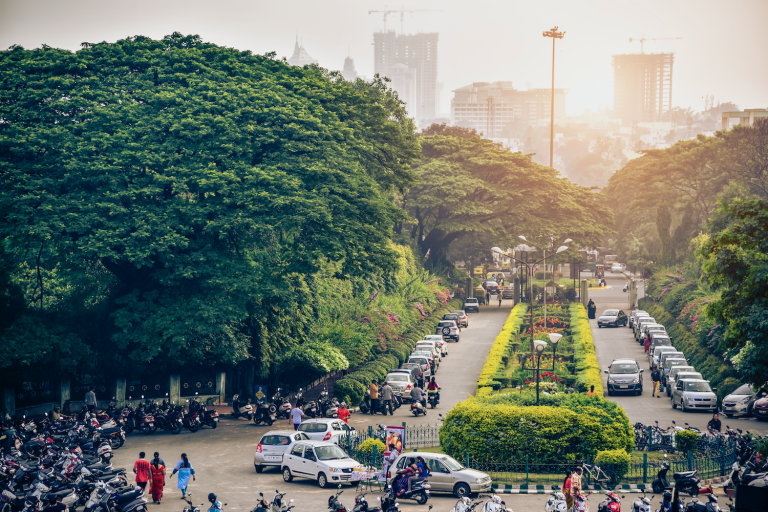 View of Bangalore, India