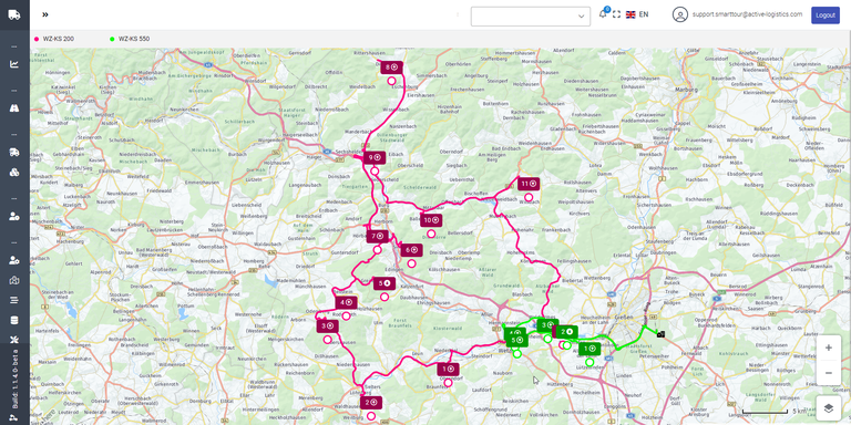 smart tour screenshot