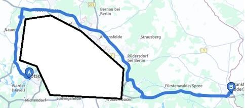 Routing API now supports polygons for avoid areas