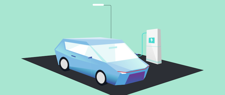 Electric car outlet battery mileage