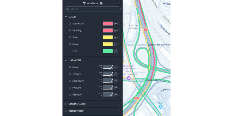 Traffic Flow Styling