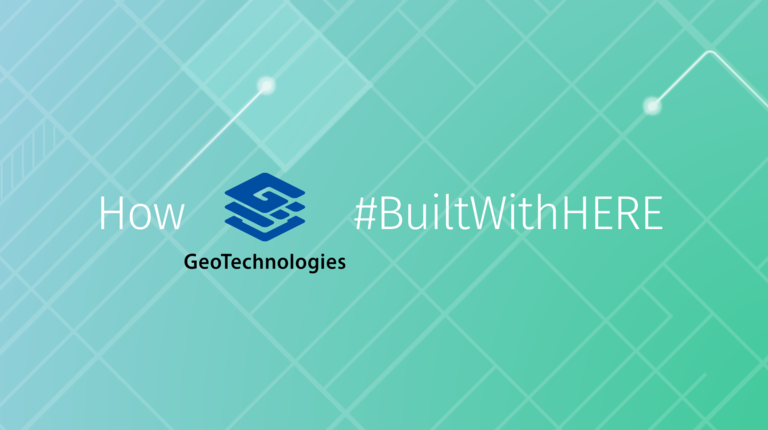 geotechnologies built with here hero