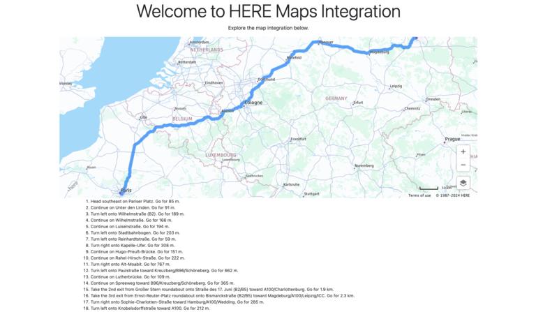 Integrating HERE Maps API for JavaScript with ASP.NET MVC | HERE