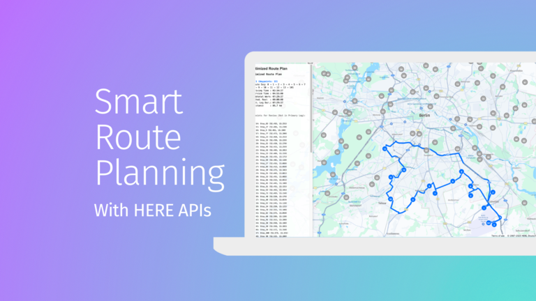 Smart Route Planning