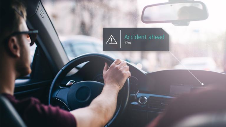 person driving