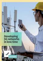 An eBook discussing 5G network planning, 5 infrastructure, 5G solutions and telecom solutions.