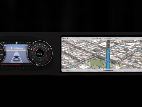 Dashboard using HERE location services