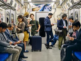 MaaSで最適化された電車出勤