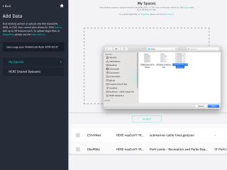 Upload and visualize your location data, fast