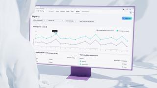 graphic of monitor showing HERE Data