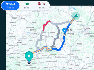 Navigate and optimize battery consumption
