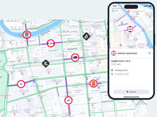 Incorporate truck routing constraints
