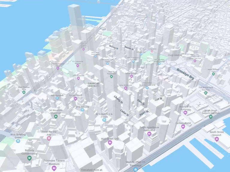 map of New York City